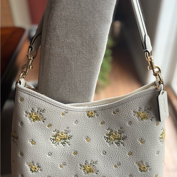 Brand New Coach Laurel Floral Print Shoulder Bag